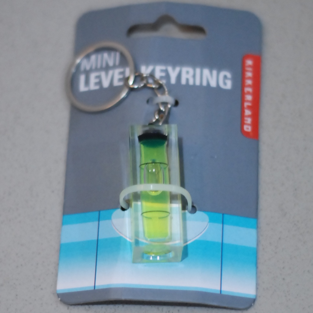 Nwt Mini Level Keychain
